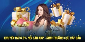 Khuyến Mãi 0.6% Mỗi Lần Nạp - Rinh Thưởng Cực Hấp Dẫn