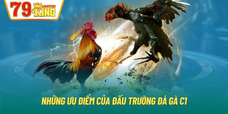 Những ưu điểm của đấu trường đá gà C1