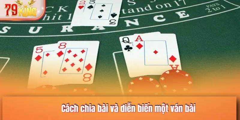 Cách chia bài và diễn biến một ván bài